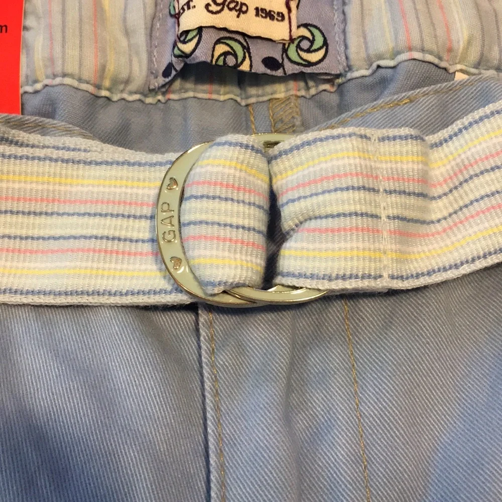 NWT GAP blue flare pants size 7